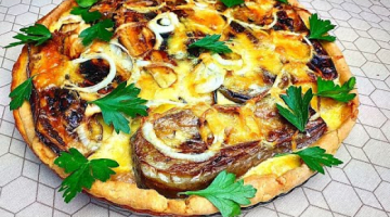 Пицца с Баклажанами в Духовке! Рецепт оригинальной начинки для пиццы! 