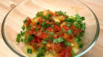 Запечённые кабачки в духовке с томатами. Полезные рецепты от Татьяны Гладковой.
